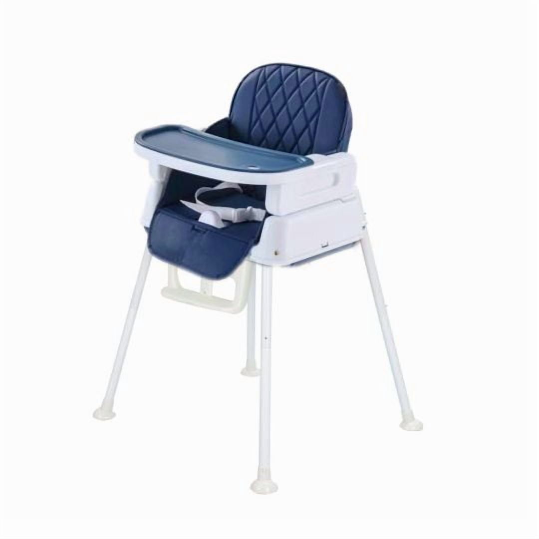 Kidscool - Silla De Comer Florencia Azul 4 En 1