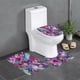 thumbnail image 1 of Juego de Alfombras de Baño Legend Quest Terciopelo Coral 3 Piezas, 1 of 6