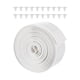 thumbnail image 3 of Correa de vinilo para silla, correas de repuesto para muebles de terraza y jardín, fabricadas en PVC, fáciles de instalar (hazlo tú mismo). Ahorra en sillas Rasis de exterior. Blanco, 3 of 5