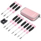 thumbnail image 1 of Juego de destornilladores de precisión WORKPRO de 10 piezas con funda rosa, 1 of 9
