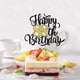 thumbnail image 5 of Decoración para tartas Leetaivie Happy 88th Birthday con purpurina negra y dorada, 5 of 6