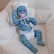 thumbnail image 2 of Muñeca Reborn De 50 Cm, Tono De Piel Avatar, Niña, 2 of 5