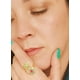 thumbnail image 3 of Anillo Ajustable Chapado En Oro 18k Turmalina Roja Vintage, 3 of 3