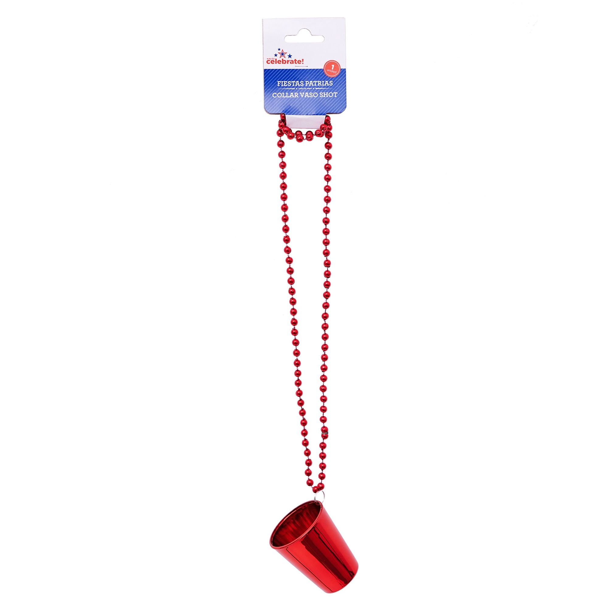 Collar Vaso Shot Way to celebrate