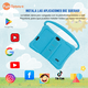 thumbnail image 3 of Tablet para niños 7 Pulg. WiFi Playstore Control Parental Azul, 3 of 12