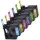 thumbnail image 1 of Cinta adhesiva Lonitul, paquete de 6 unidades, compatible con Dymo D1 COLORPOP!, 1 of 9