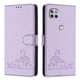 thumbnail image 1 of Funda tipo cartera FOXDOCK para Motorola MOTO ONE 5G ACE 2021 con soporte, ranuras, RFID, diseño de gato, 1 of 5