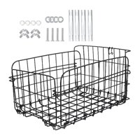 Ioensy - Contenedor De Cesta Trasera Para Bicicleta Eléctrica, Accesorios Para Bicicleta, Bicicletas De Calle