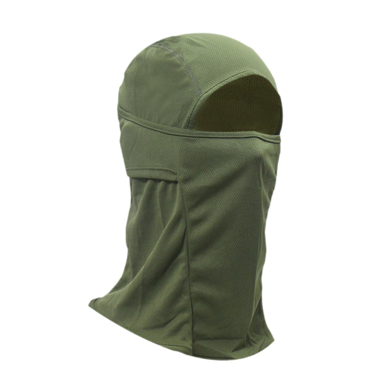 Ioensy - Máscara De Cara Completa De Verano Que Cubre El Cuello Polaina Sombrero Hombres Bufanda Al Aire Libre Protección Solar