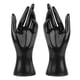 thumbnail image 4 of 2 uds maniquí femenino mano joyería soporte de exhibición anillos soporte exhibición mano modelo decoración para guante brazalete encimera accesorios Negro, 4 of 5