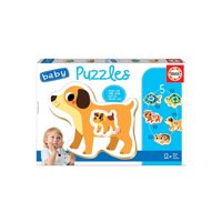 Educa Borras - Puzzle Baby 2 A 4 Piezas Animales Domésticos - Ps