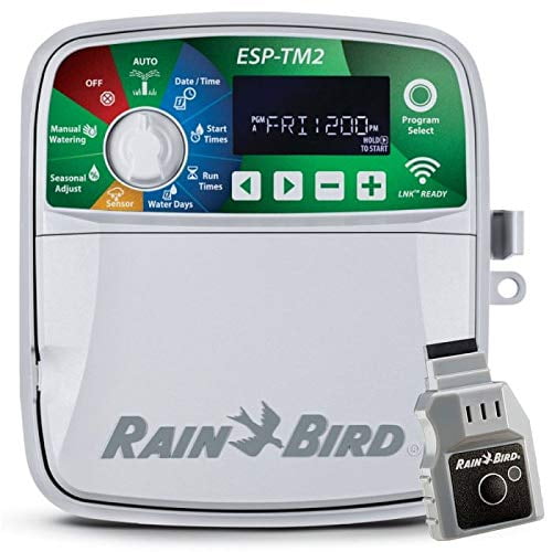 Controlador de riego Rain Bird ESP-TM2 de 12 zonas con WiFi
