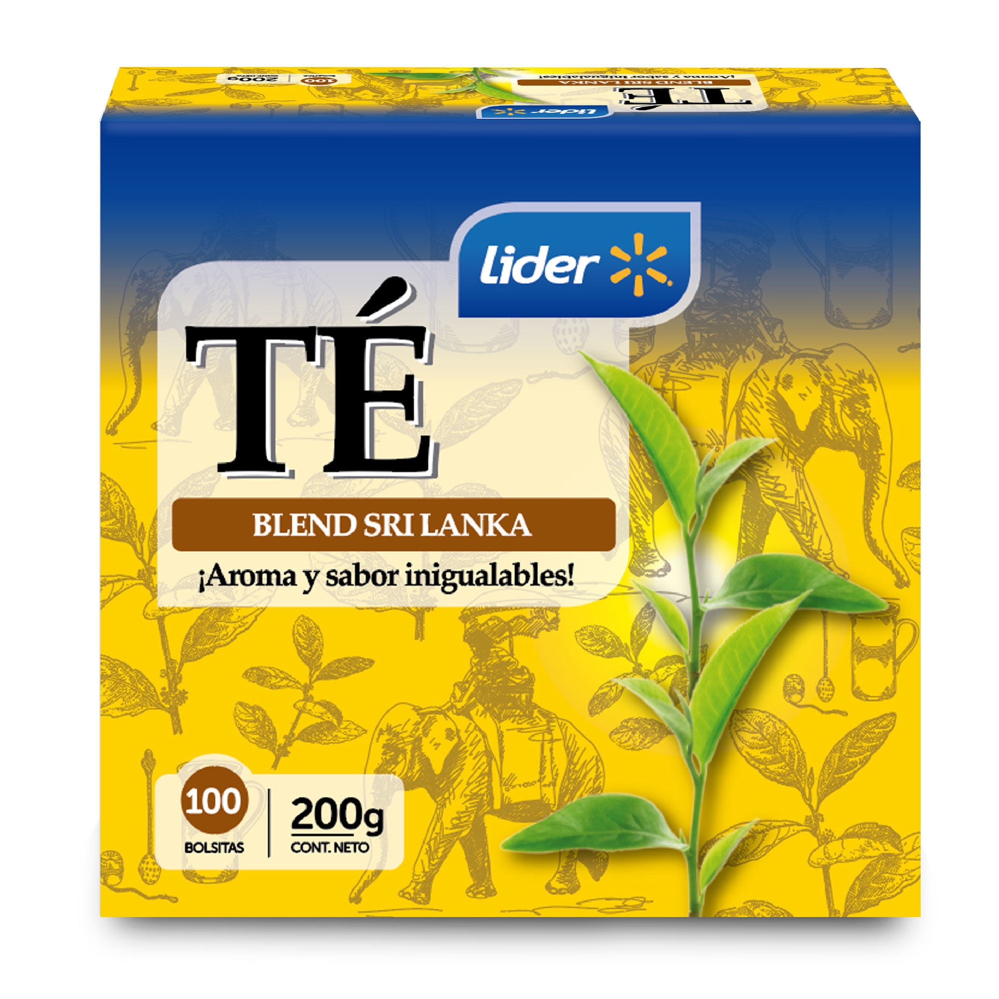 Té Ceylán Caja 100 Un Lider