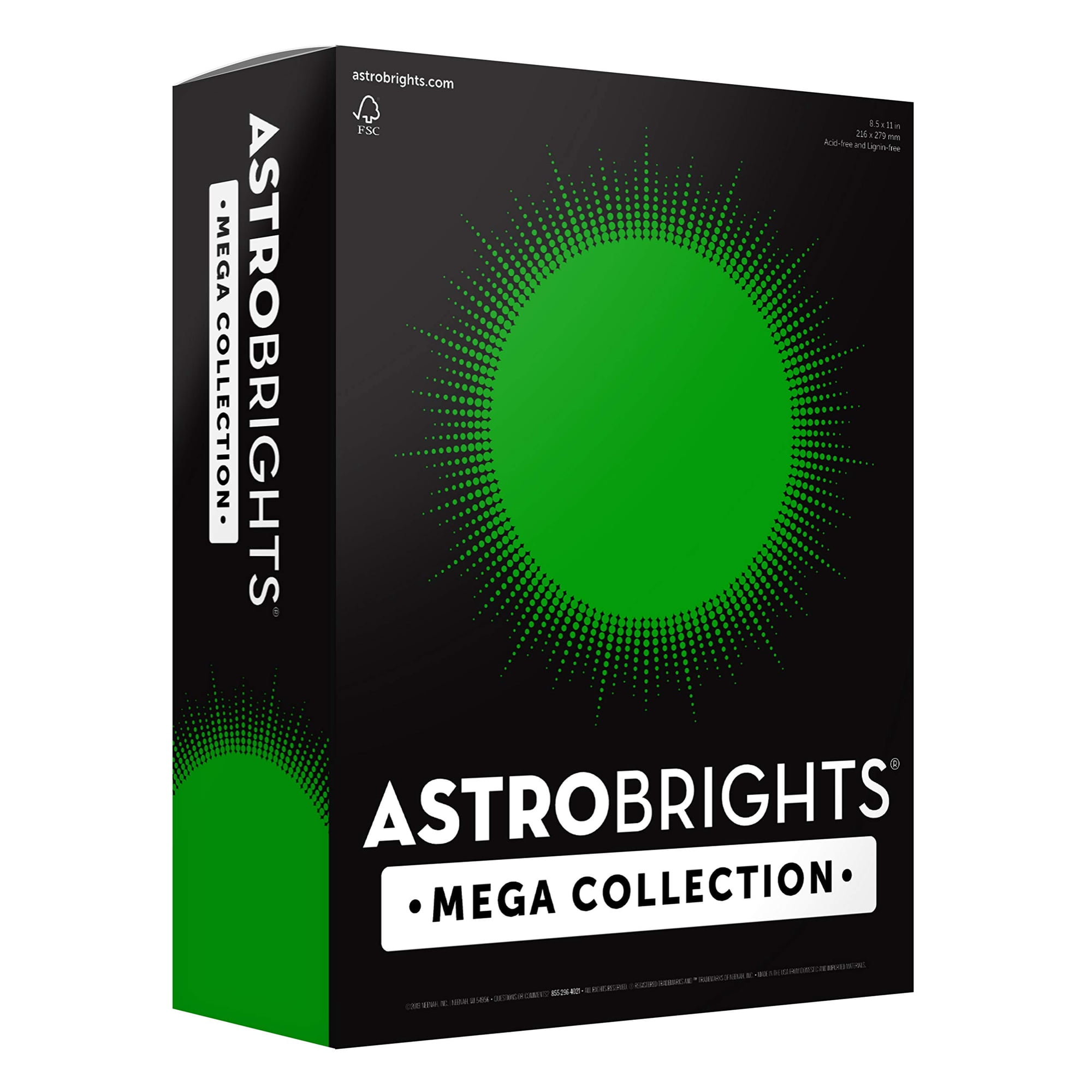Cartulina De Colores Astrobrights Ultra Green, 320 Hojas