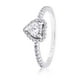 thumbnail image 1 of Anillo Pandora Elevated Heart Plata Esterlina Talla 7, 1 of 2