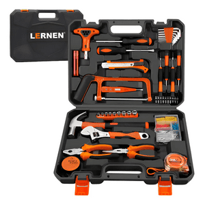 Genérico - Set 150 Piezas Herramientas Manuales Maletín Portátil Lernen