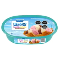 Helado Trisabor Chocolate, Frutilla Y Vainilla Cassata 1 L Lider