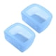thumbnail image 2 of 2 Cuencos Colgantes para Jaulas de Mascotas, Cuencos para Beber Y Agua, Fáciles de Montar para Jaulas de Alambre O Cajones para Gatos, Pájaros, Chinch Azul, 2 of 5
