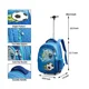 thumbnail image 2 of Children School Rolling Backpack Bag Wheeled Backpack for Boys School Trolley Bag Wheels Kids Travel Luggage Trolley Bag Set, 2 of 3