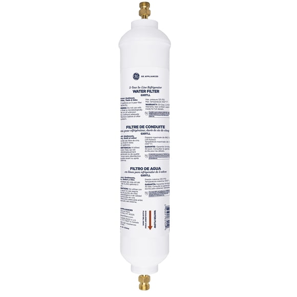 Filtro de agua GE Appliances GXRTLL Filtración en línea durante 5 años