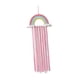 thumbnail image 2 of Soporte Para Moños De Macramé Para Niñas, Regalo De Cumpleaños, Organizador De Moños Boho, Color Rosa, 2 of 5