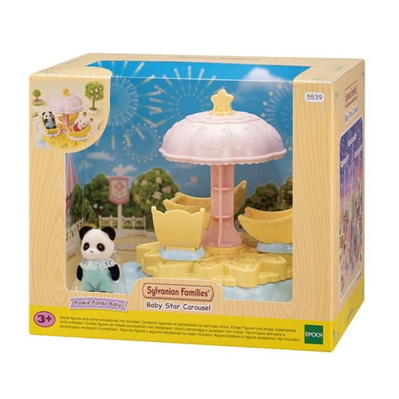 Pequeño Carrusel Incluye Figura Bebe Panda