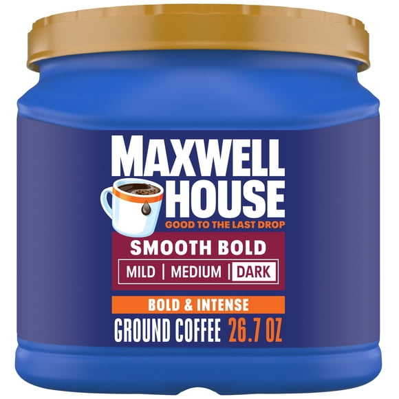 Café molido Maxwell House Smooth Bold Dark Toast 750 ml