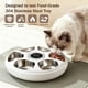 thumbnail image 2 of Alimentador automático para gatos Bsemax 6 comidas, bandeja blanca, 2 of 8