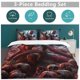 thumbnail image 5 of Deaool & Wolverine Bedding Comforter Se, 3-Piece Bedding Set Soft Wa Bed Set for Bedroom All Seas, 5 of 5