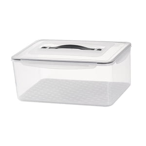 Magideal - Organizador De Refrigerador Sellado Con Asa, Caja Portátil Para Ensaladas, Refrigerios, Caja De Frutas, Contenedor De Almacenamiento De Alimentos Para 145 Litros