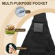 thumbnail image 4 of Uxcell Transportador de Perro en Bandolera para Perros y Gatos Pequeños de Hasta 16.5 Libras, Ajustable con Bolsillo de Cartera, Arnés de Seguridad, (Negro, 1 Unidad), 4 of 6