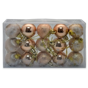 Esfera Navidena 4 Cm 15 Piezas Big Party