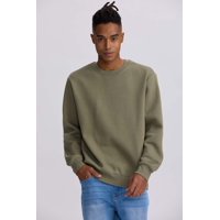 Fashionspark - Polerón Hombre Liso Verde Militar