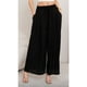 thumbnail image 2 of Pantalon Palazzo Algodon Mujer Tipo Lino Casual Playero Bolsillos 3004, 2 of 2