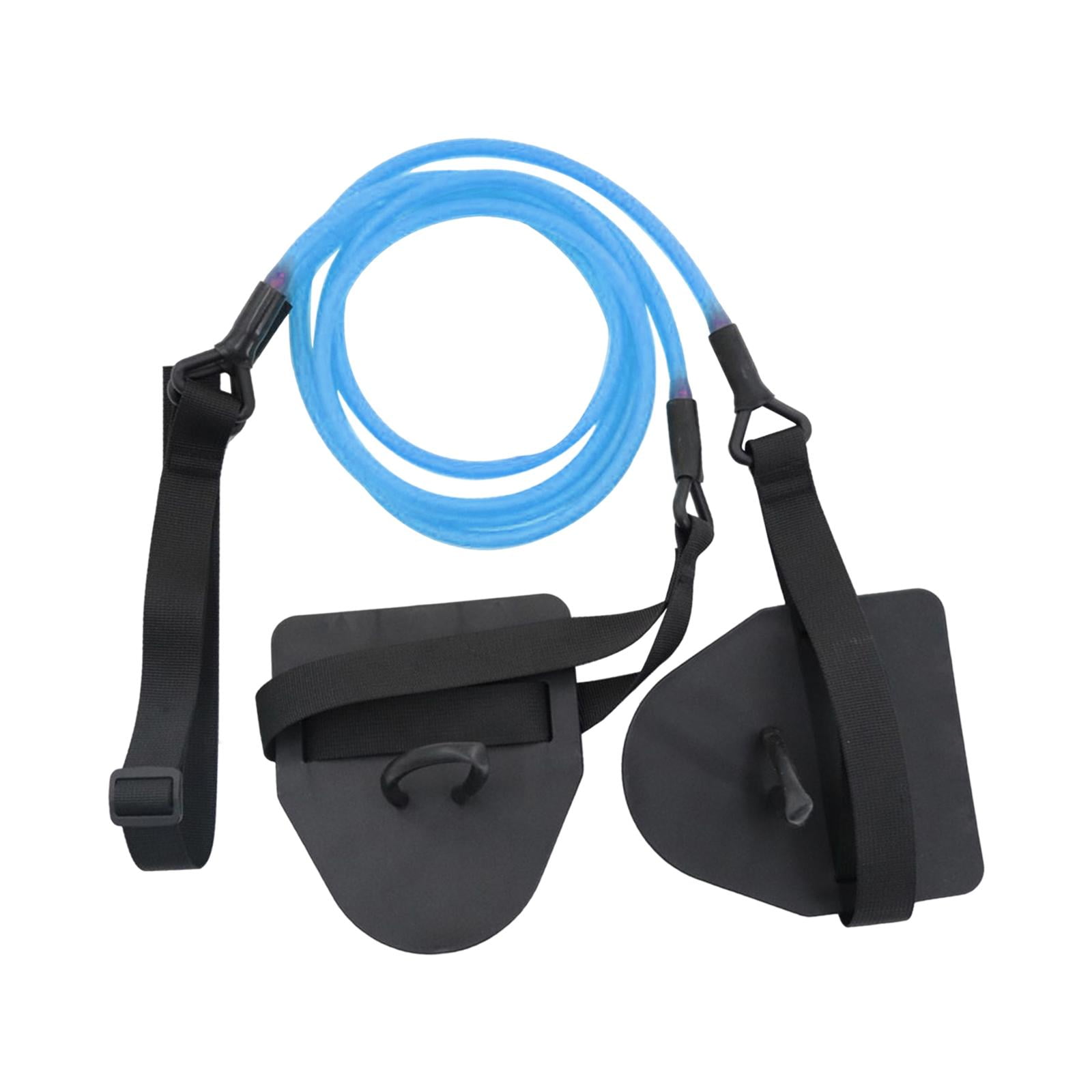 VHOME Cinturón De Entrenamiento Para Natación, Bandas Elásticas De Resistencia, Azul, 6 Mm 10 Mm 4 M