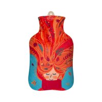 Guatero Thermicachile 1Lt Dibujo Mujer Otoño Pelo Con Hojas