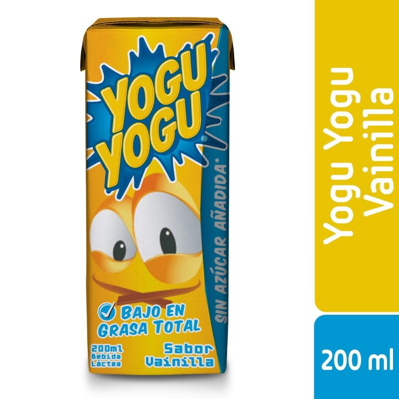 Bebida Leche Láctea Yogu Yogu Vainilla Caja