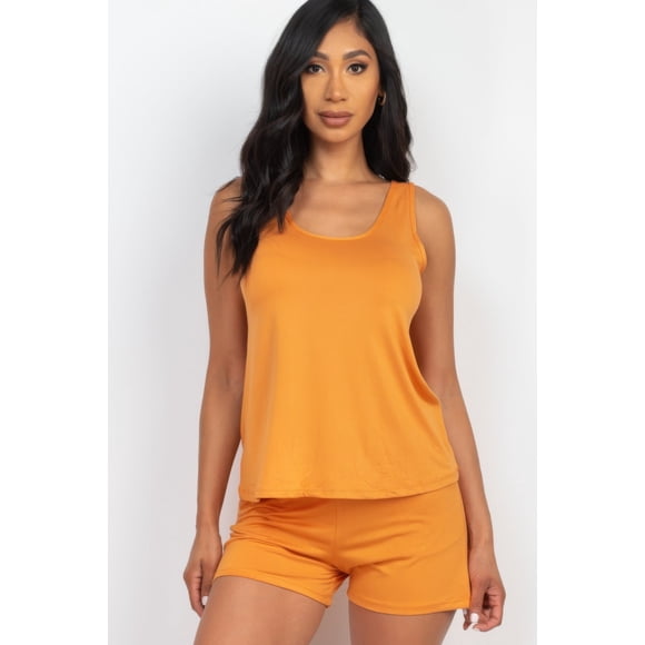 Conjunto Comfy Tank Top Y Shorts