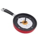 thumbnail image 2 of Pan Creativo Con Reloj De Pared Con Forma De Huevo Frito Para Cocina, Dormitorio, Rojo, 2 of 5
