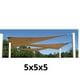 thumbnail image 3 of Toldo Vela Triangular Impermeable Para El Sol 5x5x5, 3 of 4
