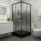 thumbnail image 1 of Shower Door Recto Mosaic Black 70x70x199 Cm (incluye Receptáculo), 1 of 7