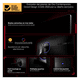 thumbnail image 2 of Xiaomi Monitor Curvo Gamer G34wqi 34 2k Ultrawide 180hz Negro, 2 of 7