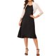thumbnail image 2 of INSPIRE CHIC Bolero de Mujer Semi Transparente con Mangas 3/4 Cárdigan Corto Blanco 2XL, 2 of 6