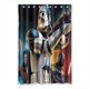thumbnail image 1 of Cortina de ducha de Star Wars, juego de cortina de baño con ganchos, tamaño 48 x 72 pulgadas, 1 of 3