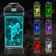 thumbnail image 1 of Botella de agua infantil Attivolife de 14 oz con dinosaurio luminoso, 1 of 9
