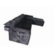 thumbnail image 2 of Sofá seccional L reclinable, color negro, 2 of 3