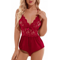 Citotools - Lenceria Erotica De Encaje Babydolls Completo Con Abertura Entrepierna