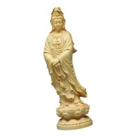 Bothyi - Estatua De Guanyin Bodhisattva Feng Shui Para Sala De Estar, Casa De Té, Coleccionables