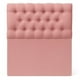 thumbnail image 2 of Respaldo De Cama 1 Plazas Rosado Capitone, 2 of 2