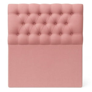 Ethan Desing - Respaldo De Cama 1 Plazas Palo Rosa Capitone